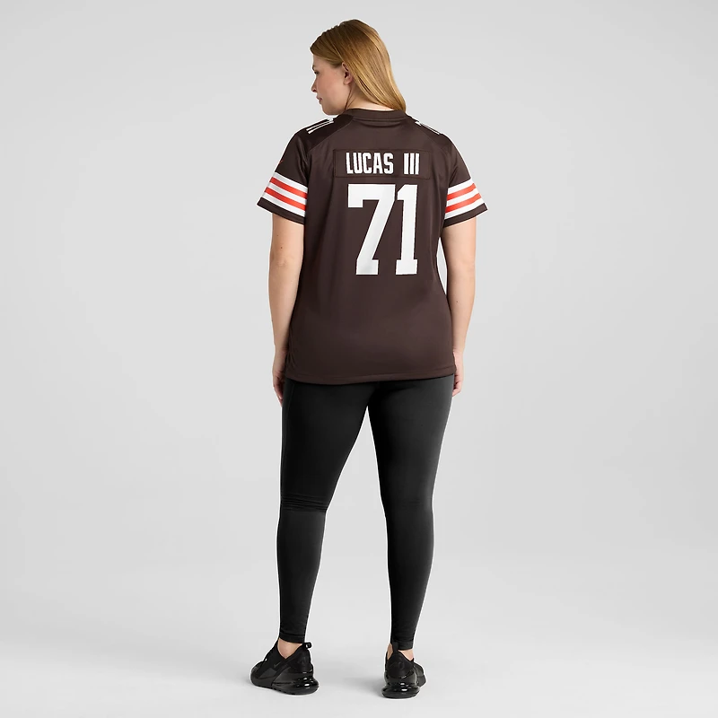 Maillot Nike Cornelius Lucas Brown pour femme des Cleveland Browns