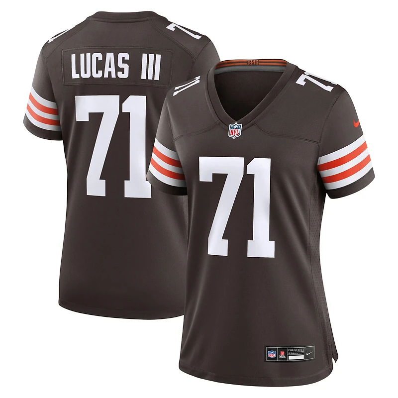 Maillot Nike Cornelius Lucas Brown pour femme des Cleveland Browns