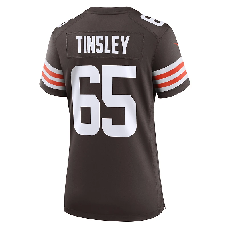 Maillot Nike Dartanyan Tinsley Brown pour femme, équipe des Cleveland Browns