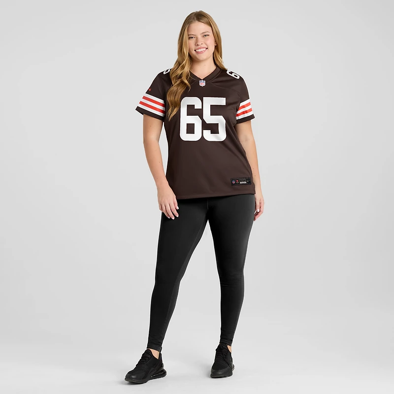 Maillot Nike Dartanyan Tinsley Brown pour femme, équipe des Cleveland Browns