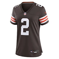 Maillot Nike DeAndre Carter Brown pour femme, équipe des Cleveland Browns
