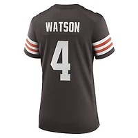 Maillot de joueur Nike Deshaun Watson pour femmes, marron, Cleveland Browns
