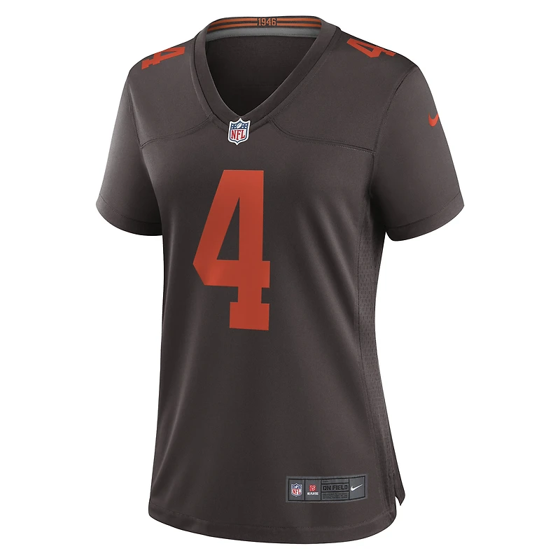 Women's Nike Deshaun Watson Brown Cleveland Browns Player Jersey