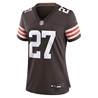 Women's Nike D'Onta Foreman  Brown Cleveland Browns Game Jersey