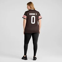 Women's Nike Greg Newsome II Brown Cleveland Browns Team Game Jersey