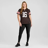 Women's Nike Isaiah Bond  Brown Cleveland Browns Team Game Jersey