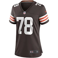 Maillot de joueur des Cleveland Browns Nike Jack Conklin marron pour femme