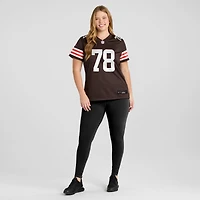 Women's Nike Jack Conklin Brown Cleveland Browns Game Player Jersey