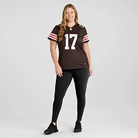 Maillot Nike Jerome Baker Brown pour femme, équipe des Cleveland Browns