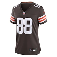 Women's Nike Jordan Akins  Brown Cleveland Browns Game Jersey