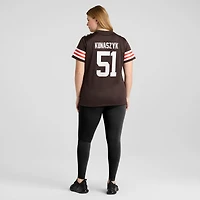 Women's Nike Jordan Kunaszyk Brown Cleveland Browns Game Player Jersey
