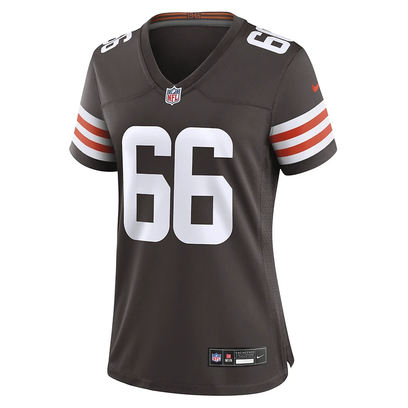 Women's Nike Joshua Miles  Brown Cleveland Browns Team Game Jersey