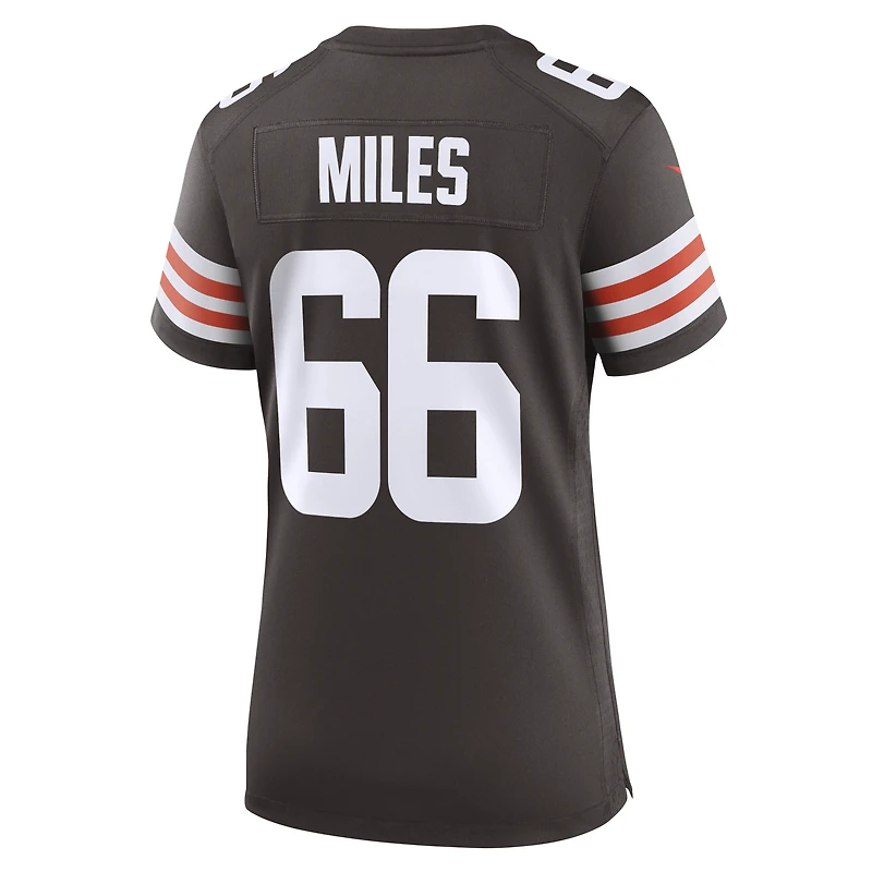 Women's Nike Joshua Miles  Brown Cleveland Browns Team Game Jersey