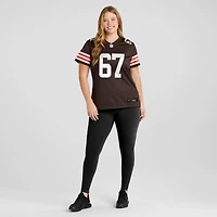 Maillot Nike Justin Murray Brown Cleveland Browns Team Game pour femme