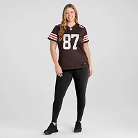 Maillot de match Nike Kadarius Toney Brown pour femme des Cleveland Browns