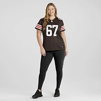 Women's Nike LaDarius Henderson  Brown Cleveland Browns Team Game Jersey