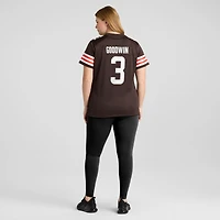 Women's Nike Marquise Goodwin  Brown Cleveland Browns Team Game Jersey