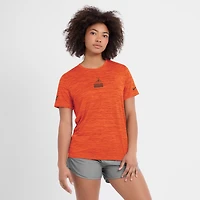 Women's Nike Orange Cleveland Browns Sideline Velocity Dri-FIT T-Shirt