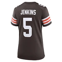 Maillot Nike Rayshawn Jenkins Brown pour femme, équipe des Cleveland Browns