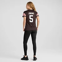 Women's Nike Rayshawn Jenkins  Brown Cleveland Browns Team Game Jersey