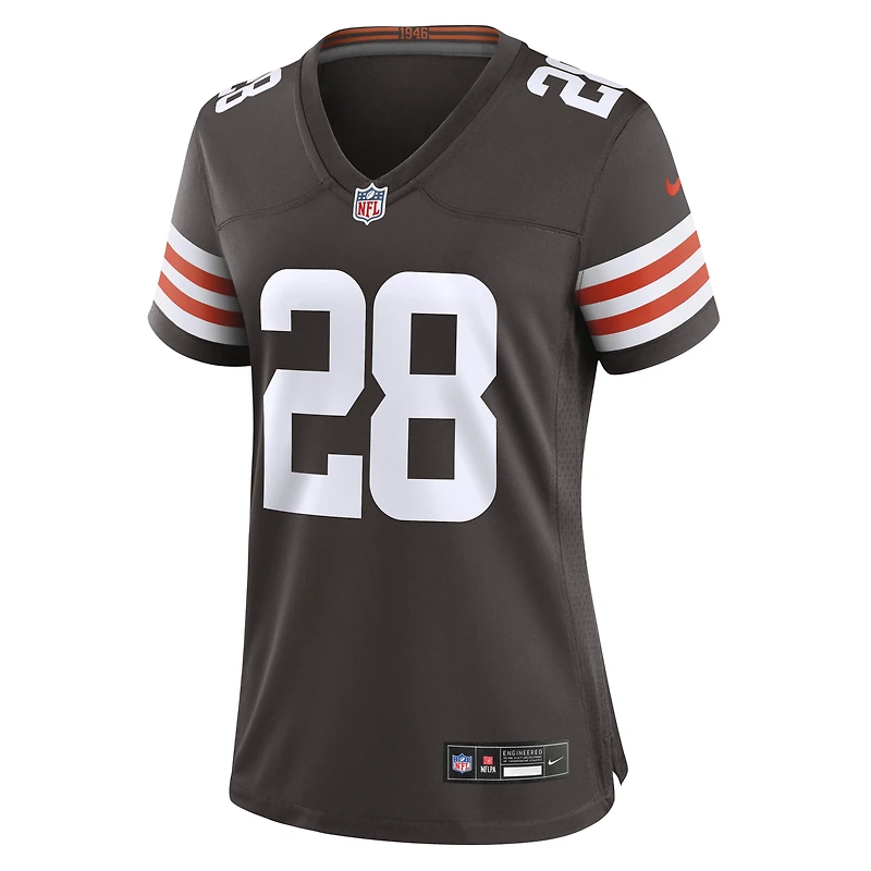 Women's Nike Tre Avery  Brown Cleveland Browns Team Game Jersey