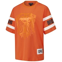 T-shirt orange à épaules tombantes pour femme The Wild Collective des Cleveland Browns