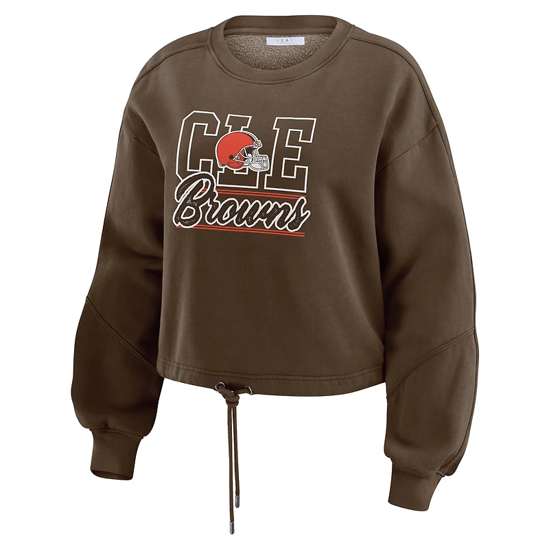 V118607 Browns WASHED FLEECE LOUNGE SET BEDLADSLP #7