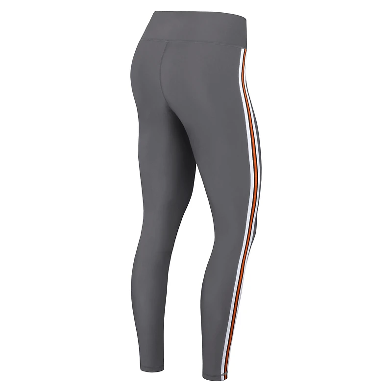 Leggings à blocs de couleurs anthracite Cleveland Browns pour femmes WEAR by Erin Andrews