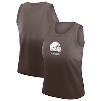Débardeur marron ombré Cleveland Browns WEAR by Erin Andrews x Gracie Hunt pour femme