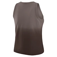 Débardeur marron ombré Cleveland Browns WEAR by Erin Andrews x Gracie Hunt pour femme