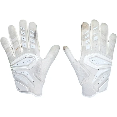 Gants blancs portés par Wyatt Teller pour les Cleveland Browns contre les Miami Dolphins le 13 novembre 2022