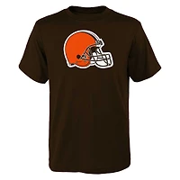 T-shirt brun à logo de l'équipe des Cleveland Browns pour jeune