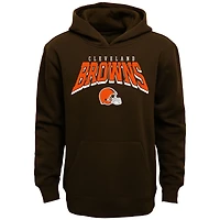 Youth  Cleveland Browns Dynamic Duo Fleece Pullover Hoodie & Sweatpants Set