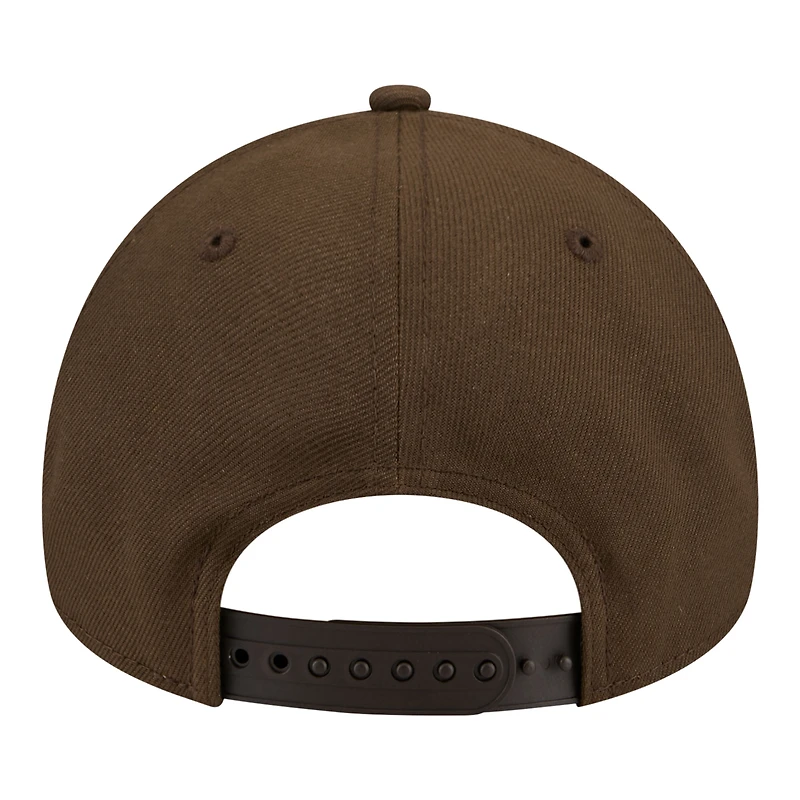 Youth New Era  Brown Cleveland Browns 9FORTY A-Frame Adjustable Hat