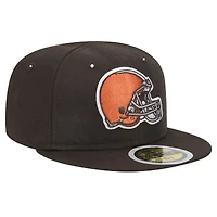 Casquette ajustée Cleveland Browns Main 59FIFTY de New Era pour jeunes