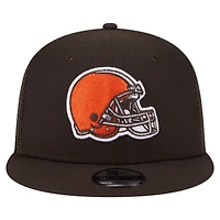 Casquette snapback 9FIFTY marron des Cleveland Browns de New Era pour jeunes