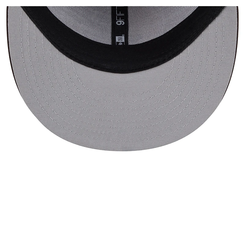 Casquette snapback 9FIFTY marron des Cleveland Browns de New Era pour jeunes