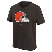 T-shirt Nike marron avec logo Cleveland Browns pour jeunes