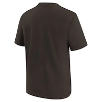 T-shirt Nike marron avec logo Cleveland Browns pour jeunes