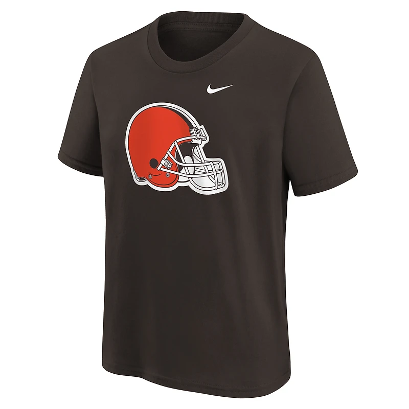 Youth Nike  Brown Cleveland Browns Logo T-Shirt