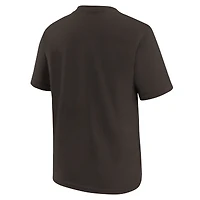 Youth Nike  Brown Cleveland Browns Logo T-Shirt