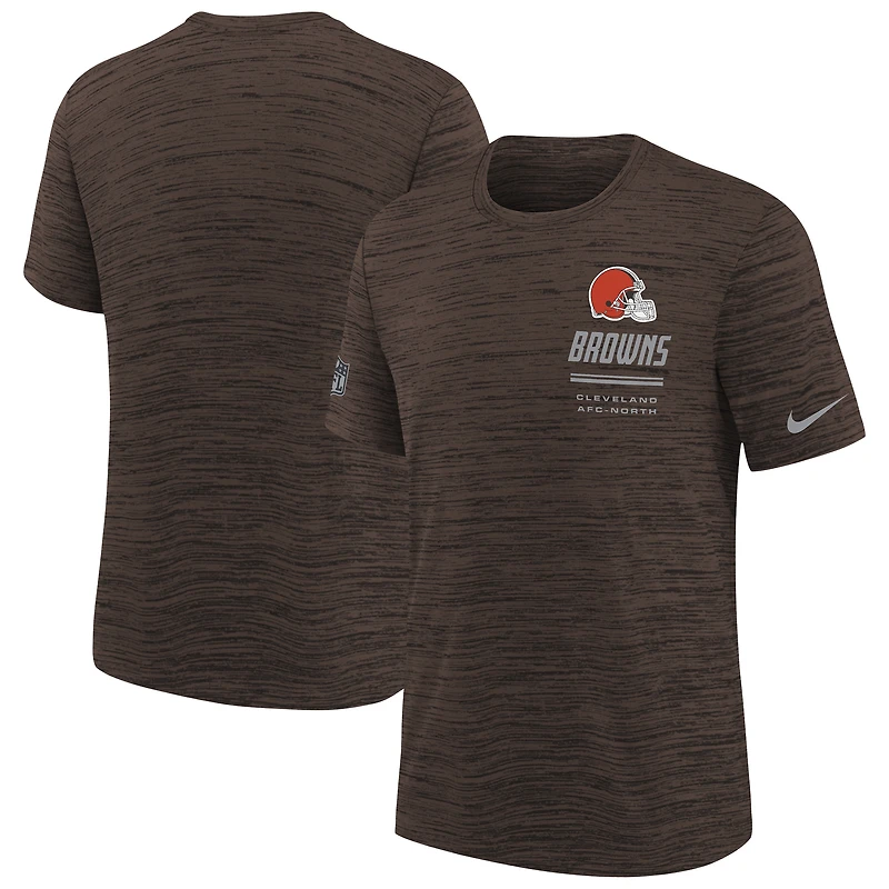 T-shirt Nike Dri-FIT marron Cleveland Browns pour jeunes