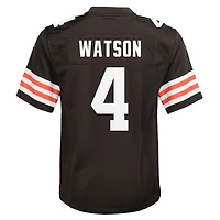 Maillot de match Nike Deshaun Watson pour jeunes des Cleveland Browns, marron