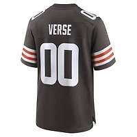 Youth Nike Jared Verse Brown Cleveland Browns Team Game Jersey