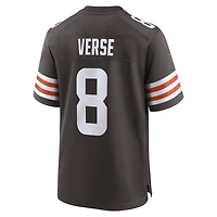 Youth Nike Jared Verse Brown Cleveland Browns Team Game Jersey