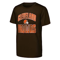 Youth Outerstuff  Brown Cleveland Browns Never Quit 2-Pack T-Shirt Set
