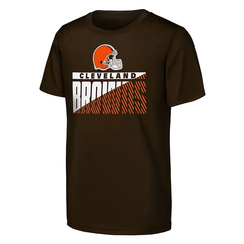 Youth Outerstuff  Brown Cleveland Browns Never Quit 2-Pack T-Shirt Set