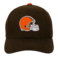 Casquette ajustable pré-courbée Youth Outerstuff Brown Cleveland Browns Team