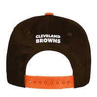 Youth Outerstuff  Brown Cleveland Browns True Retro Adjustable Hat