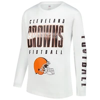 Youth Outerstuff Cleveland Browns The Mix Combo T-Shirt Set